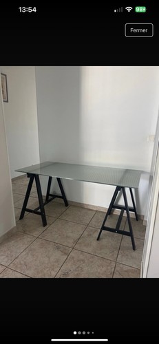 Bureau verre - bureau,