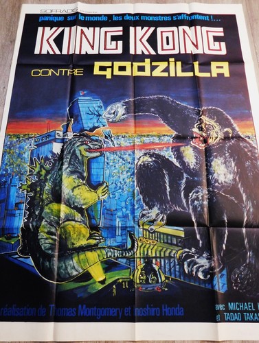 King kong contre - kong, godzilla