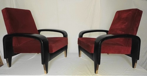 Paire fauteuil club - fauteuil,