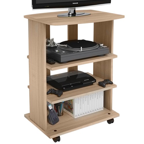 Meuble bois avec 3 - bois,