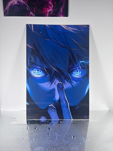 Poster metal satoru gojo - poster,
