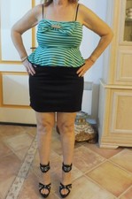 robe chic  couleur noir et