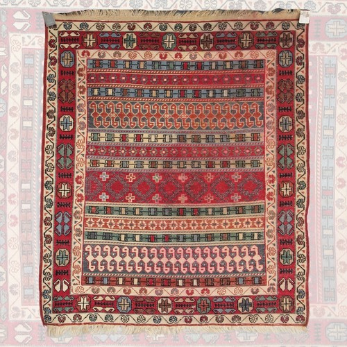 Tapis vintage soumak kilim 3 - kilim,