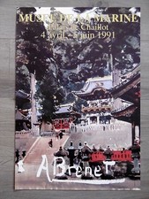 Brenet albert affiche musée - brenet,