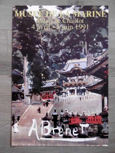 Brenet albert affiche musée - albert,