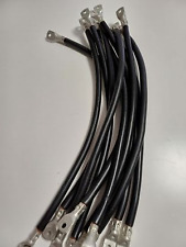 10 pièces câble électrique cuivre 50 mm2 batterie flexible avec borne