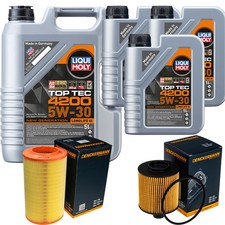 Inspection Set Liqui Moly Top Tec 4200 5W-30 8L pour Boîte de Fiat Ducato 115