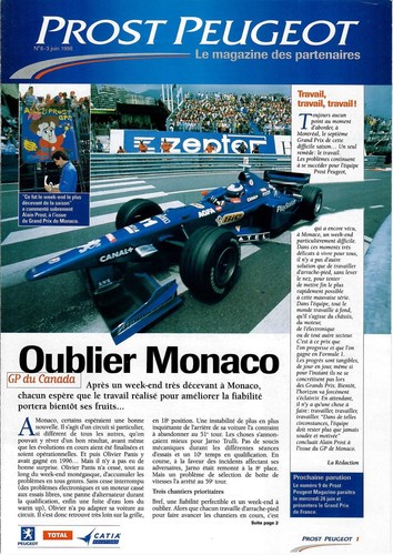 Magazine prost peugeot - magazine,