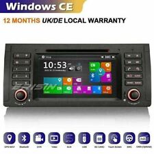 7" GPS DAB+ Autoradio For BMW 5 Series E39 E53 X5 M5 DVR TNT 3G CanBus Bluetooth