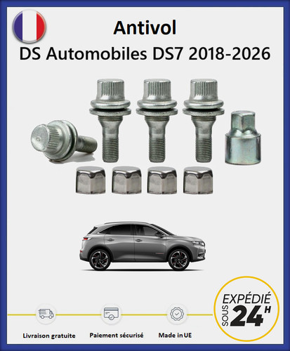 Ecrous antivol roues ds - ecrous,