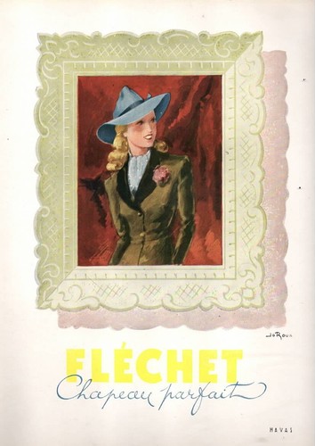 Publicite chapeaux hats - ad,