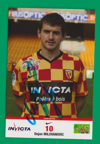 Football carte joueur - joueur, dejan