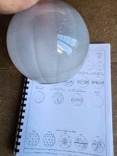 Saint Louis Globe Pour Lampe A Pétrole En Cristal