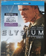 ELYSIUM BLU-RAY + U.V. VERSION FRANCAISE. OFFRE 2=3