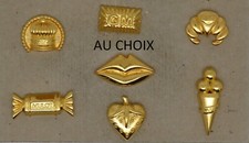 2016 PATISSERIE GERARD MULOT PARIS LES GATEAUX FEVE METAL DORE OR 3D au choix