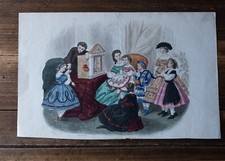 Grande gravure de mode