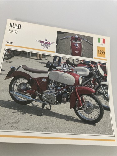 Rumi 200 1955 - carte, moto