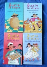 lot de 4 livres Suzie la