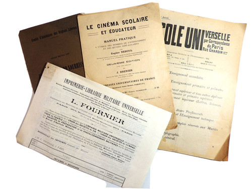 Lot documentations cinéma - lot,