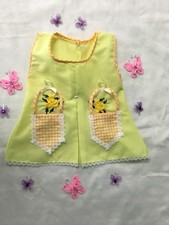 NEWBORNS BABY GIRL'S DRESS 0-6