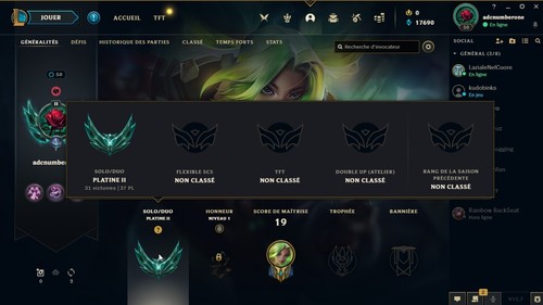 Compte league legends fresh - league,