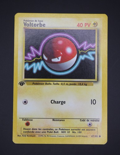 Carte pokemon 102 voltorbe - pokemon,