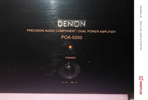 Denon dual amp - denon,