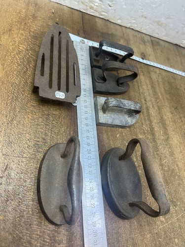 Lot old iron rest - 5,