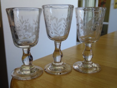 Anciens verres pour cave - anciens,