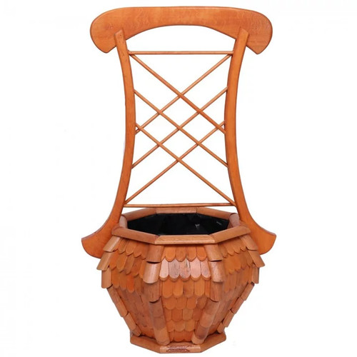 Jardinière bois avec - jardinière,