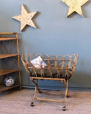 Joseph, le lit bébé en rotin