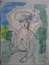 PAPART MAX DESSIN À L'ENCRE