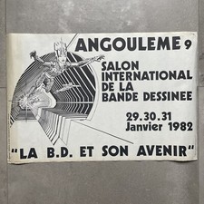 Rare Affiche de MOEBIUS -