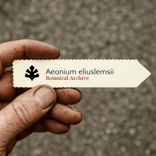 Aeonium eliuslemsii seeds - aeonium,