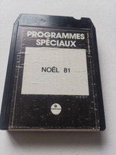 1 cartouche 8 pistes programmes spéciaux Noël 81