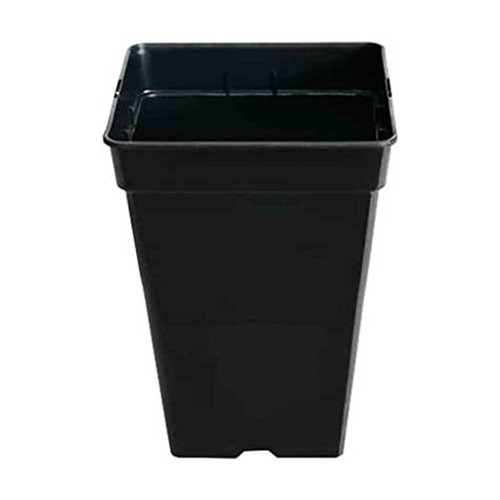 Pot carré noir - , de