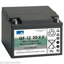 Batterie decharge lente Gel Exide Sonnenschein GF 120 22YF 12v 24ah