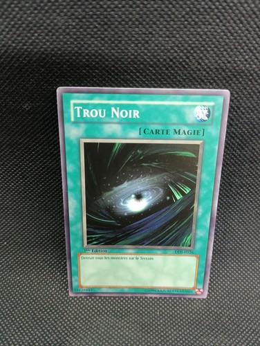 Carte trou noir - yu-gi-oh,