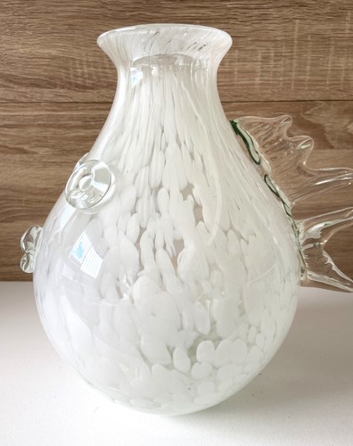 Atypique vase verre marbré - atypique,