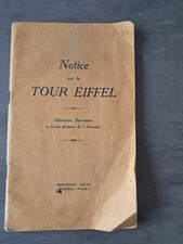 Notice sur la Tour Eiffel de l’imprimerie Crété