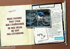 PUBLICITE ADVERTISING 046  2001  Decathlon  le vélo vtt Rockrider (2p)