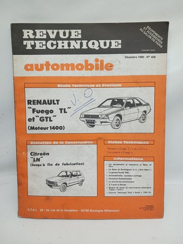 Renault fuego gtl - fuego,