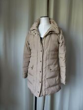 MAISON 123 1 2 3 manteau Parka doudoune Beige duvet plumes T 38   PARFAIT ETAT 