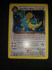 Dracolosse Obscur Holo 5/82 Wizards Team Rocket Carte Pokémon FR EXC