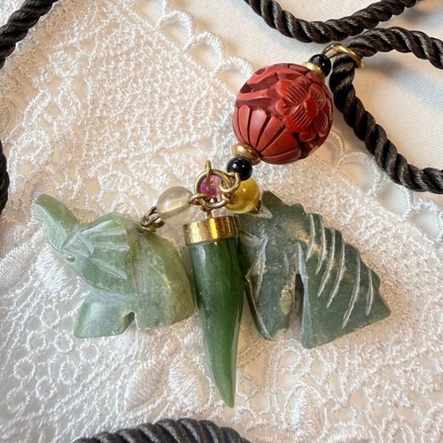 Collier vintage éléphant