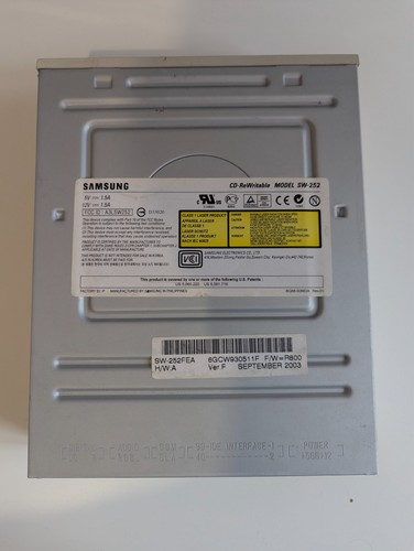 Samsung 252 graveur rw - samsung, cd-rw