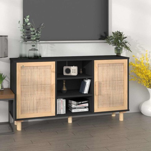 Buffet noir 105x30x60 - buffet, cm
