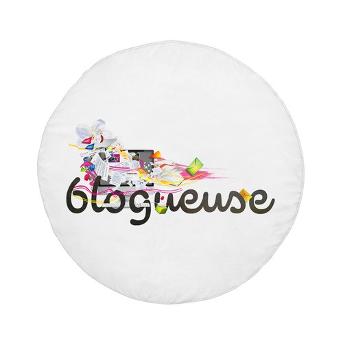 Serviette plage ronde - de,