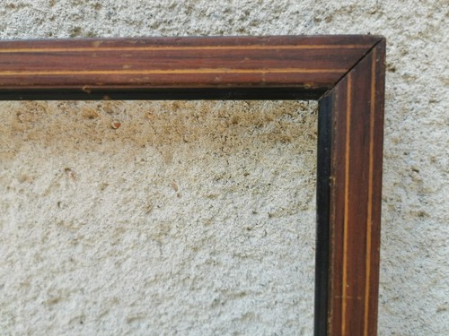 Cadre xixème marqueterie - cadre, 44