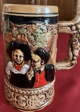 Ancienne Chope A Bière Musicale Alsace #347